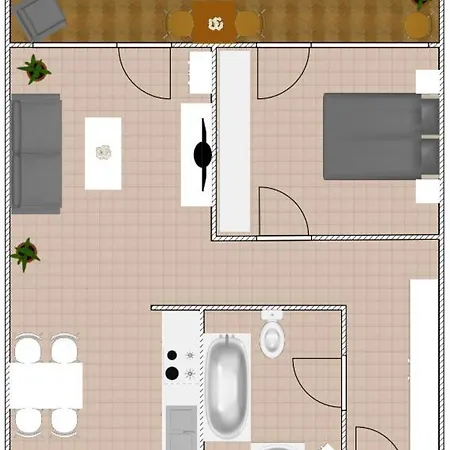 아파트 Waldoase I Inkl Sauna-und Schwimmbadnutzung 바트하르추부르크
